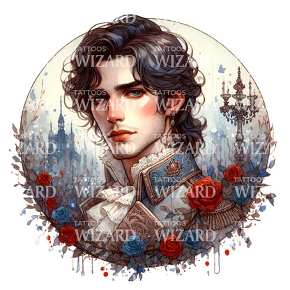 Charming Prince Tattoo Idea