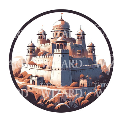 Fort Of Pride Tattoo Idea