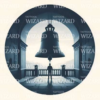 Lone Soldier On The Tower Tattoo Idea