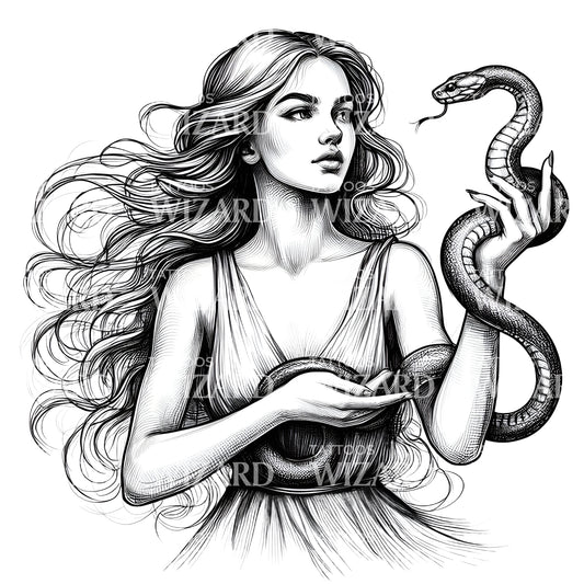 Viscious Sketch Tattoo Idea