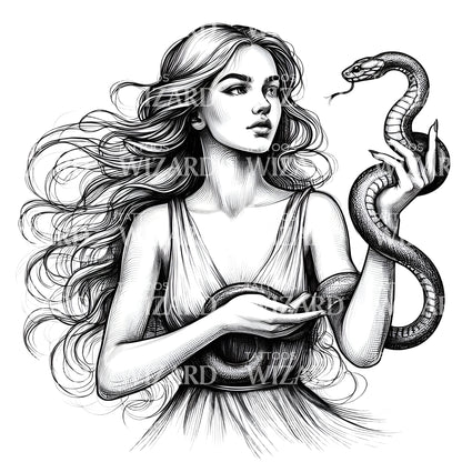 Viscious Sketch Tattoo Idea