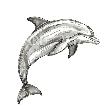 Dolphin Ink Tattoo Idea
