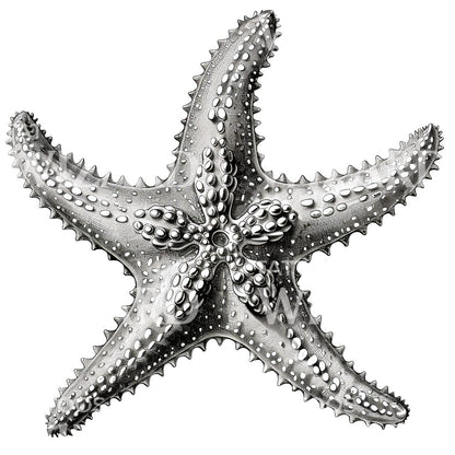 Gorgeous Starfish Ink Tattoo Idea