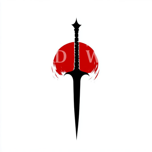 Law of the Sword Symbol Tattoo Design