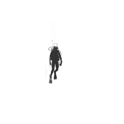 Scuba Diver Tattoo Design