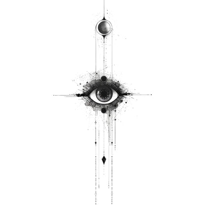 Spiritual Awakening Third Eye Tattoo Design