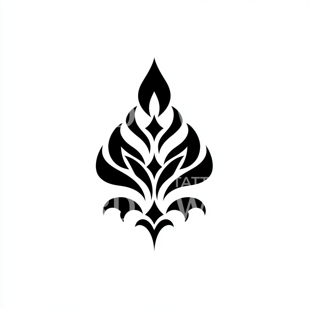 Spiritual Growth Symbol Tattoo Idea