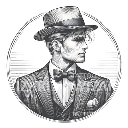 The Elegant Personality Tattoo Idea