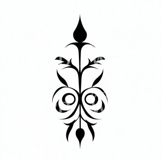 Tribal Symbol of Hope Tattoo Design