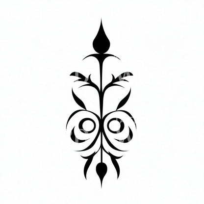 Tribal Symbol of Hope Tattoo Design