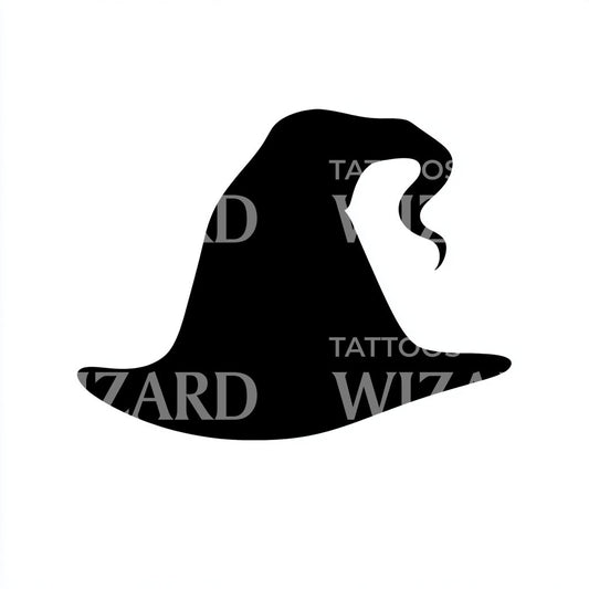 Wizard Hat Tattoo Design