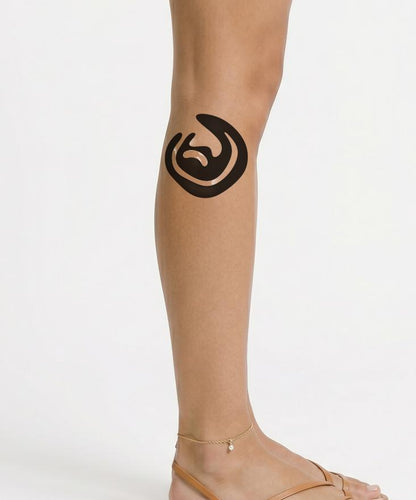 Abstraktes Tattoo-Design mit toller Form