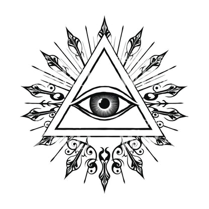 All-Seeing Eye Tattoo Design