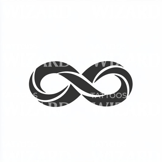 An Infinity of Love Symbol Tattoo Design