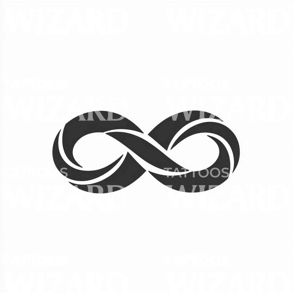 An Infinity of Love Symbol Tattoo Design