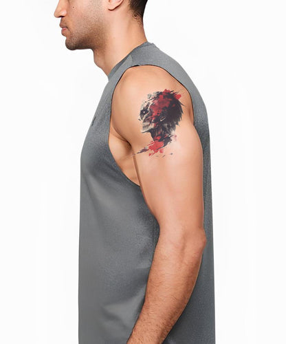 Titan Transformation AOT inspiriertes Tattoo-Design
