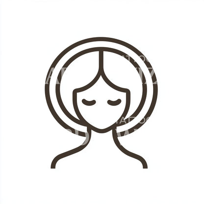 Astrological Sign for Virgo in Minimalist Tattoo Design