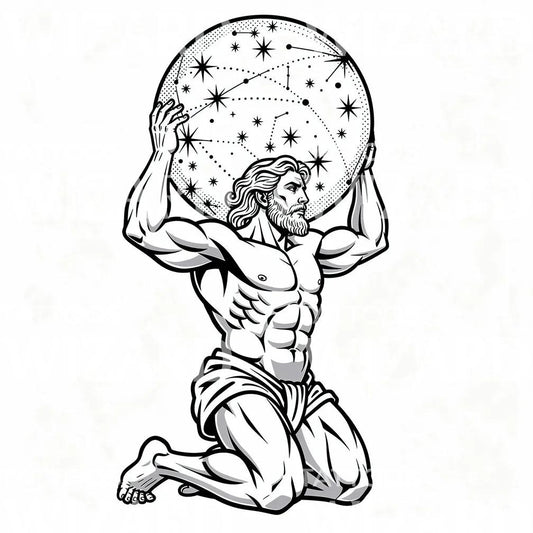 Atlas Kozmos Dövme Tasarımı