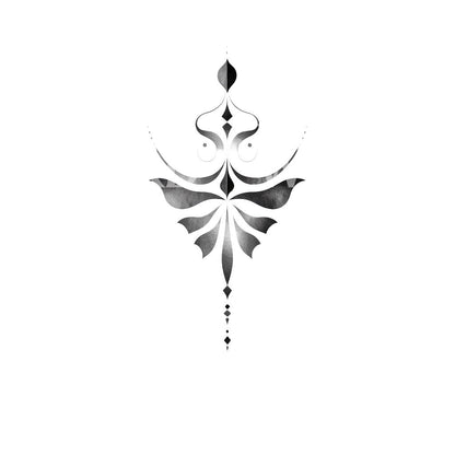 Delicate Ornamental Tattoo Design