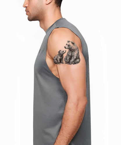 Bjørn Far og Søn Bånd Tatoveringsidé