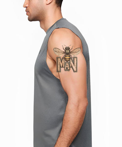 Manchester MAN Bee Tattoo Idea