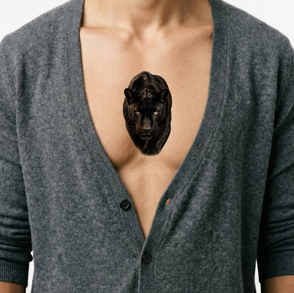 Black Panther Prowl Tattoo Design