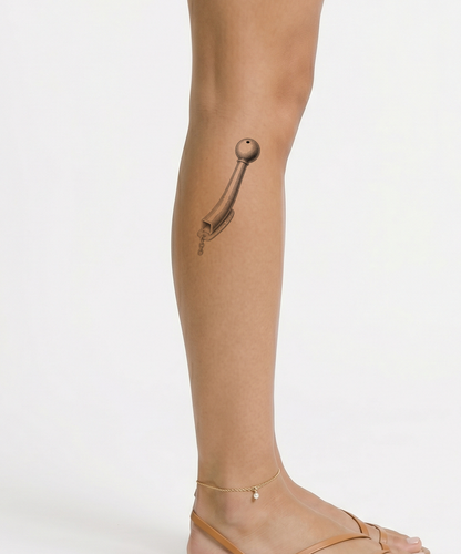 Bosuns Call Naval Whistle Tattoo Design