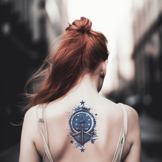 Kap Verde Nautisches Emblem Tattoo Design