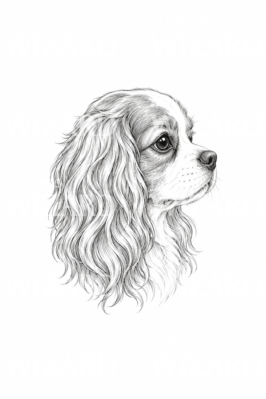 Cavalier King Charles Spaniel Tattoo Idea