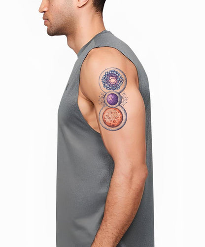 Triple Cell Fusion Tattoo Idea