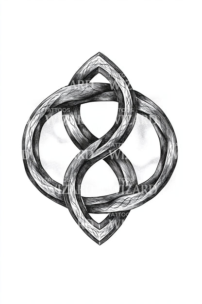 Celtic Infinity Knot Tattoo Design