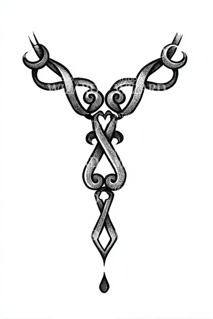 Celtic Knot Cross Tattoo Design