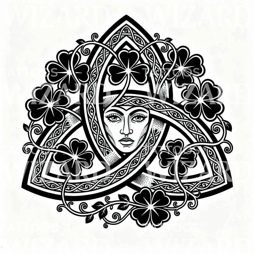 Celtic Maiden Knot Tattoo Design