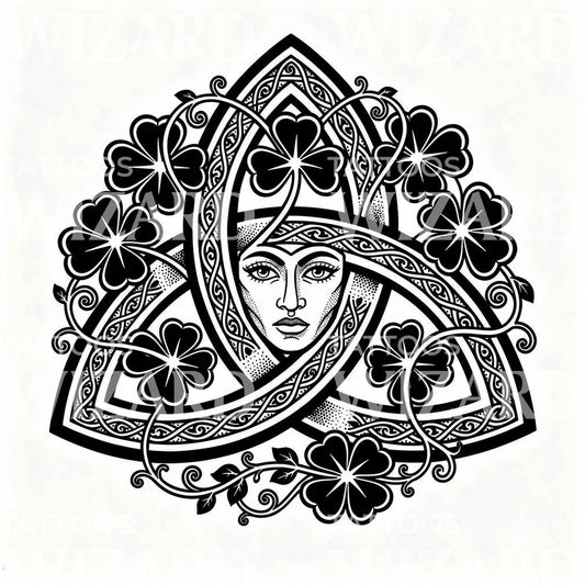 Celtic Maiden Knot Tattoo Design