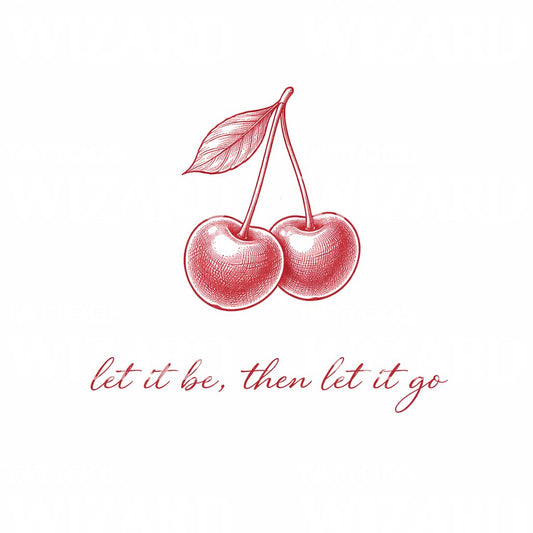 Cherry Pair Tattoo Design