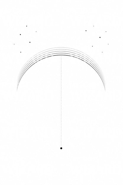 Circumzenithal Arc Tattoo Design