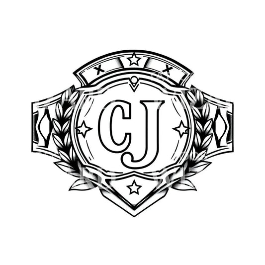 CJ Crest Tattoo Design