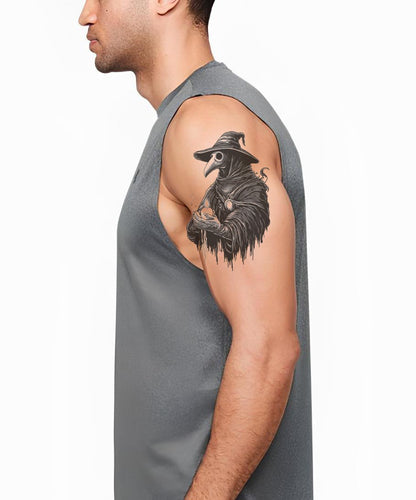 Classic Plague Doctor Tattoo Design