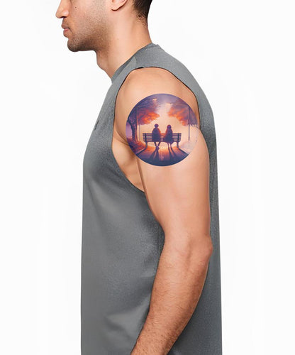 Design del tatuaggio Vibing In The Evening