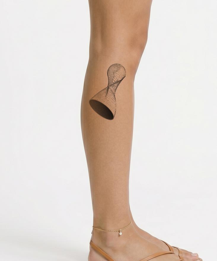 Cross Cap Pinch Point Model Tattoo Design