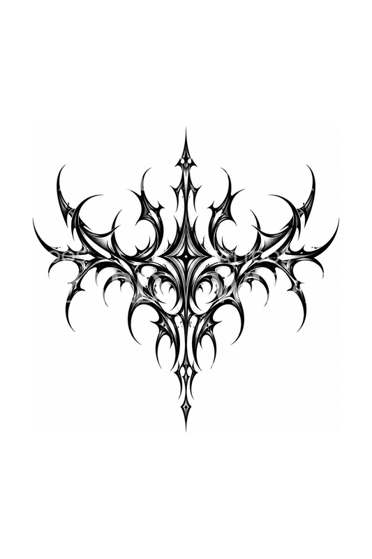 Desain Tato Dada Cybersigilism