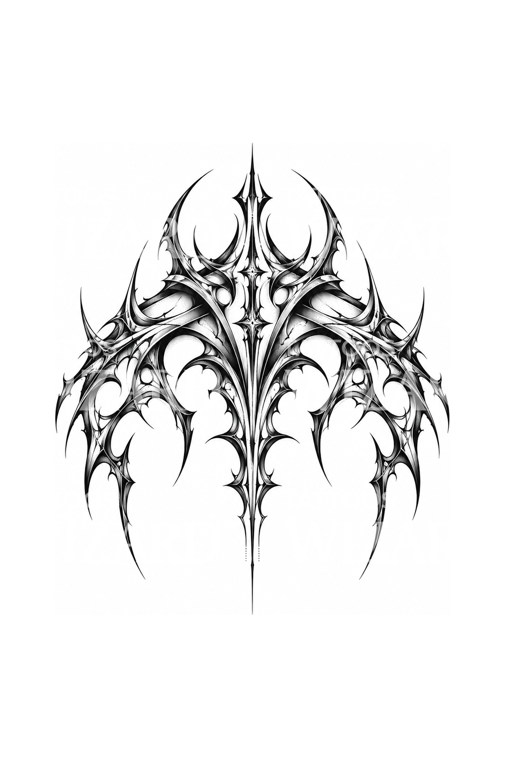 Cybersigilism Shoulder Cap Tattoo Design