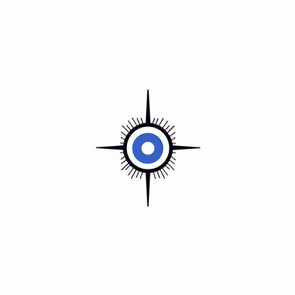 Minimalist Evil Eye Tattoo Design