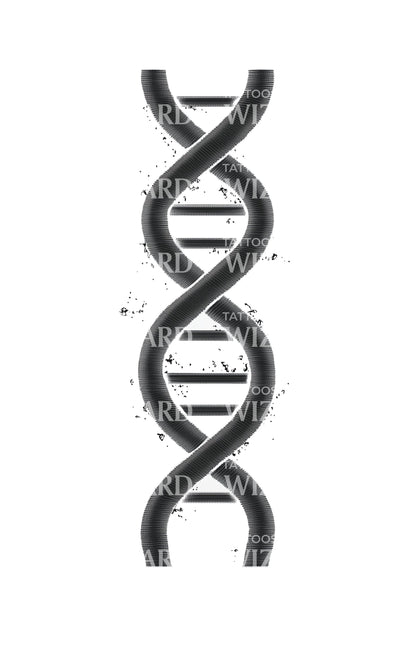 Deoxyribonucleic Acid Polymer Tattoo Design