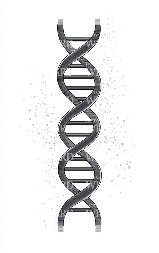 DNA Molecule Tattoo Idea