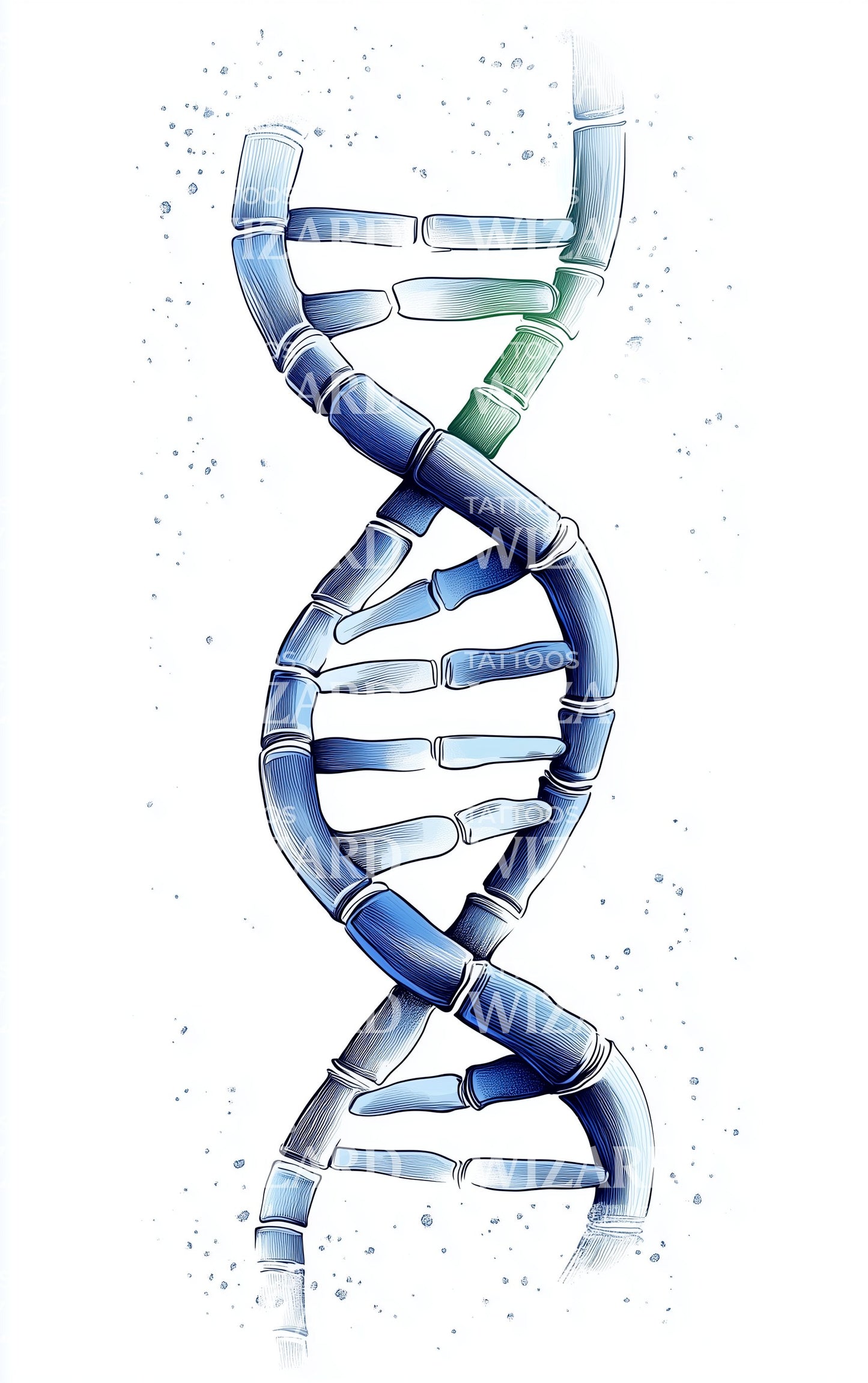 DNA Mutation Tattoo Idea