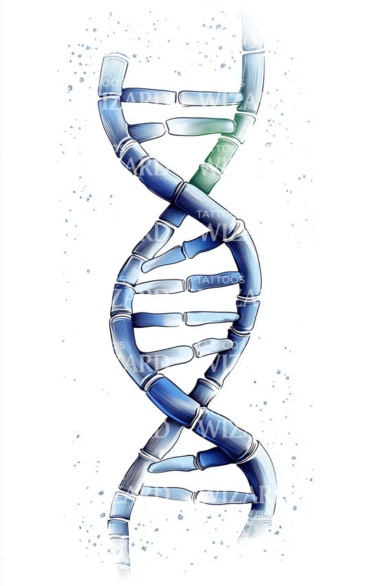 DNA Mutation Tattoo Idea