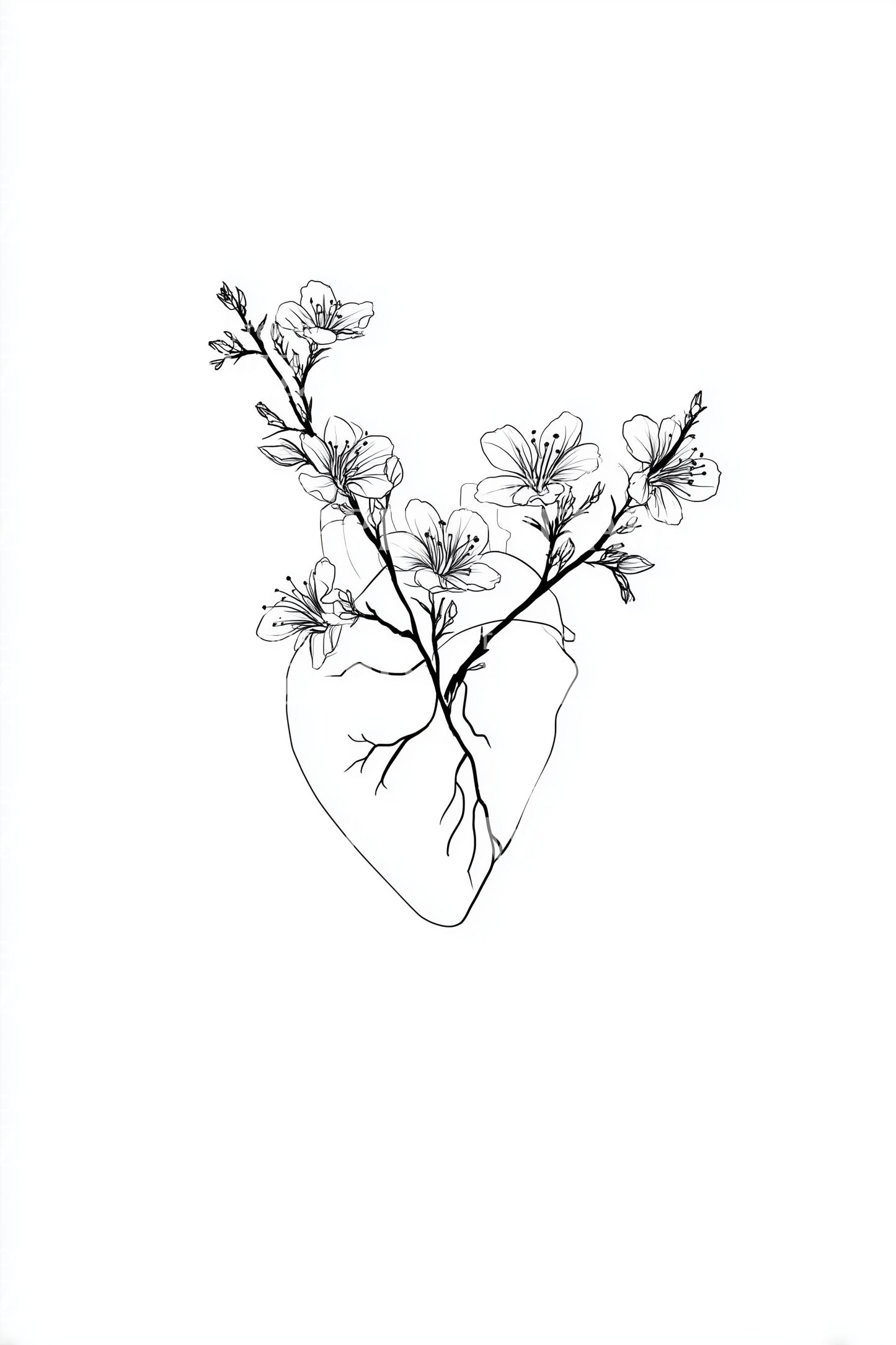 Dotted Vine Circle Tattoo Design
