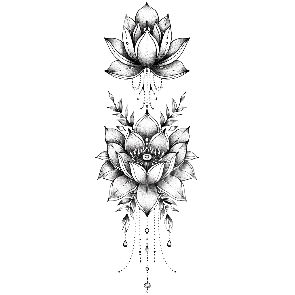 Lotus Flower Tattoo Design and Meaning – Tattoos Wizard Designs