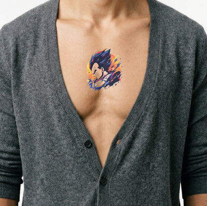 Projekt tatuażu Vegeta (Dragon Ball)